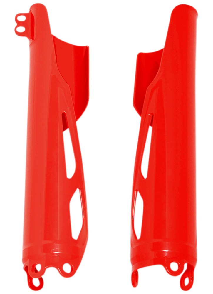 Acerbis Red Plastic Lower Front Fork Covers (2736240227)