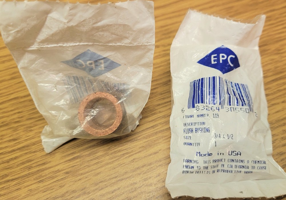 EPC FLUSH BUSHING 3/4'' x 1/2'' FIGURE NUMBER 119