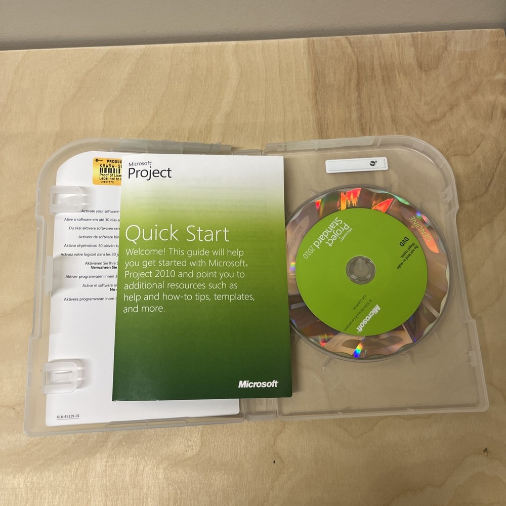 Microsoft Project Standard 2010 Full Version