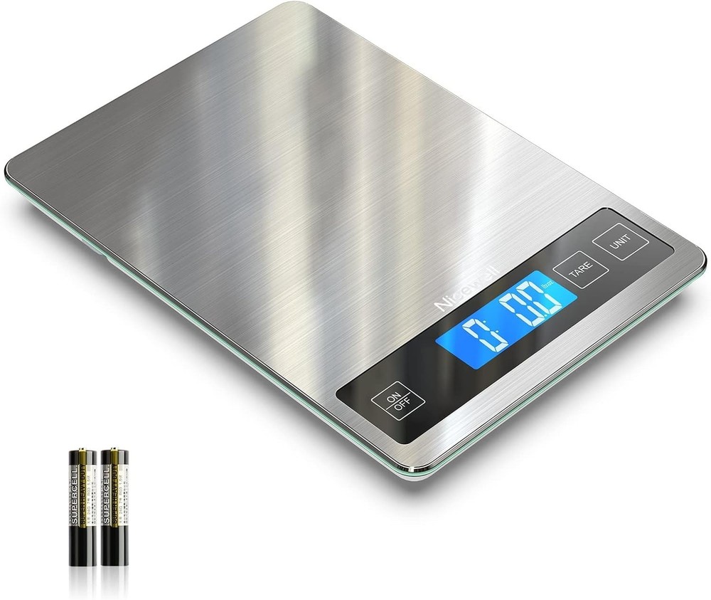 Food Scale Digital Kitchen Scale 22lb Precise Grams Oz Tare Function