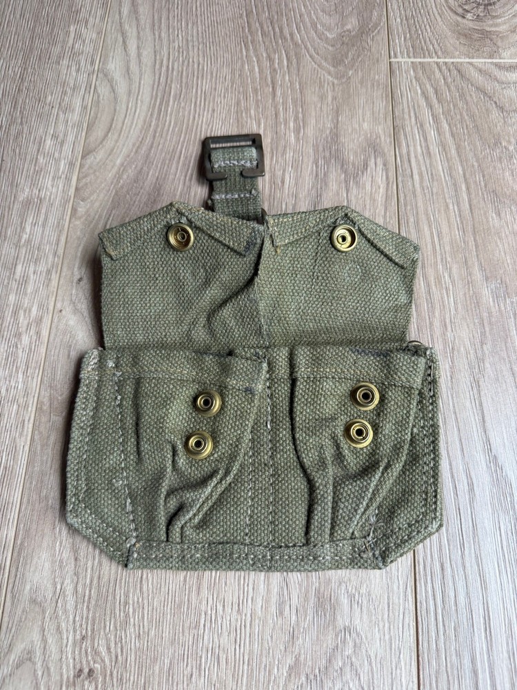 BRITISH ARMY WWII 1937 PATTERN DOUBLE AMMUNITION POUCH