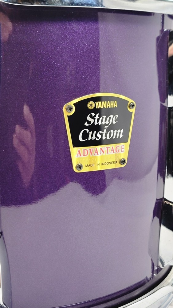 Yamaha Stage Custom 12" Tom -Purple Lacquer Finish