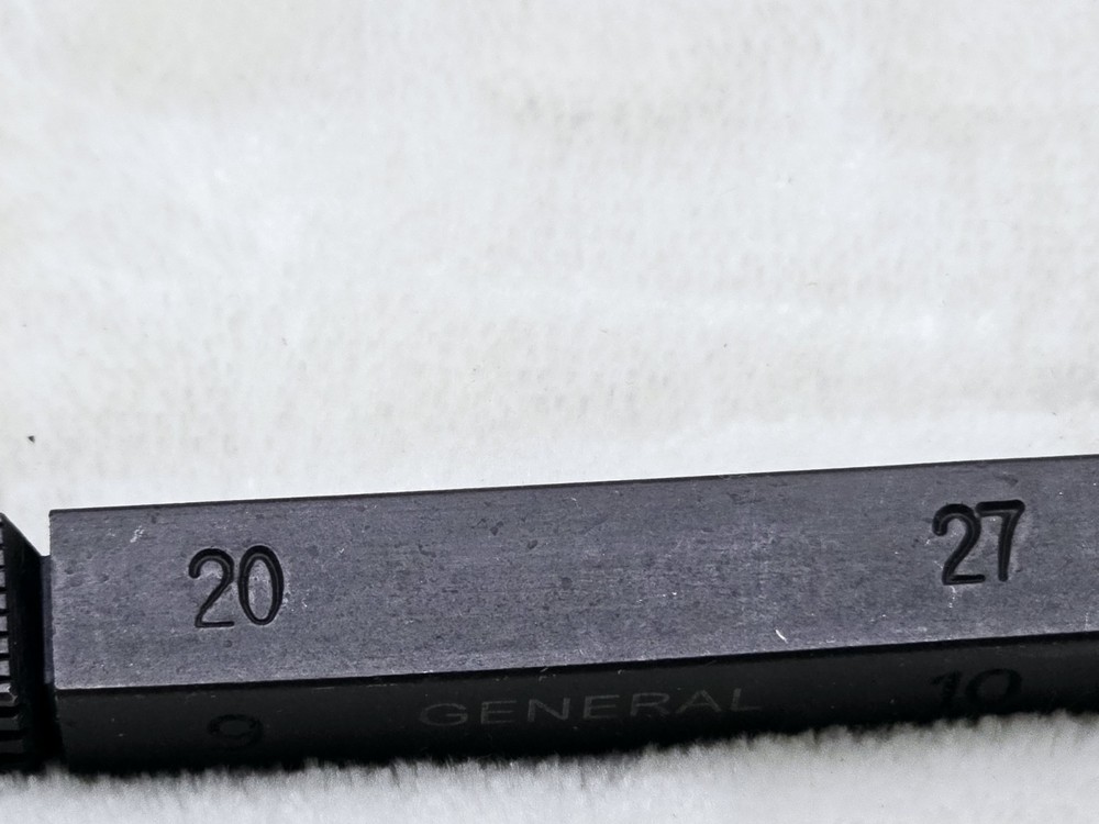 General Tools Assorted THREAD REPAIR FILE 177-2 High Carbon Steel 8-1/2