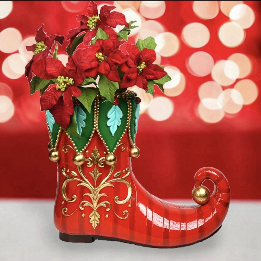 December Diamonds - Elf Shoe Planter - 29-29419
