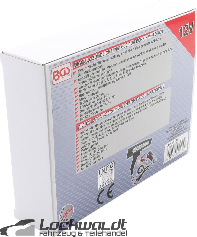 BGS Digital Ignition Light Gun | for Gasoline Engines