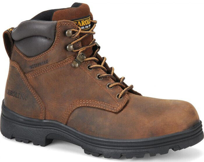 Carolina Men's Engineer 6" Soft Toe Waterproof Work Boot 2E Width (Select Size)