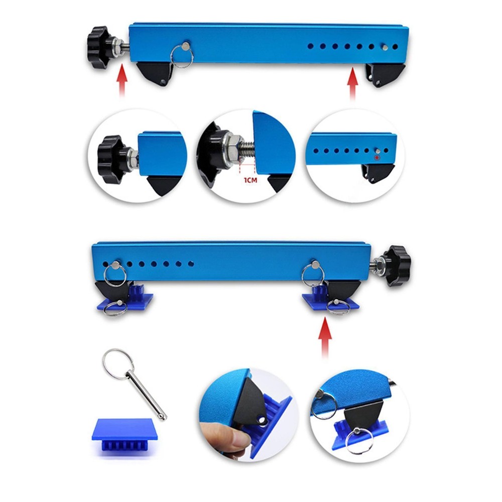 Auto Body Repair Tool Kit, Car Dent Puller,Bridge Puller with Tabs for Vehicle