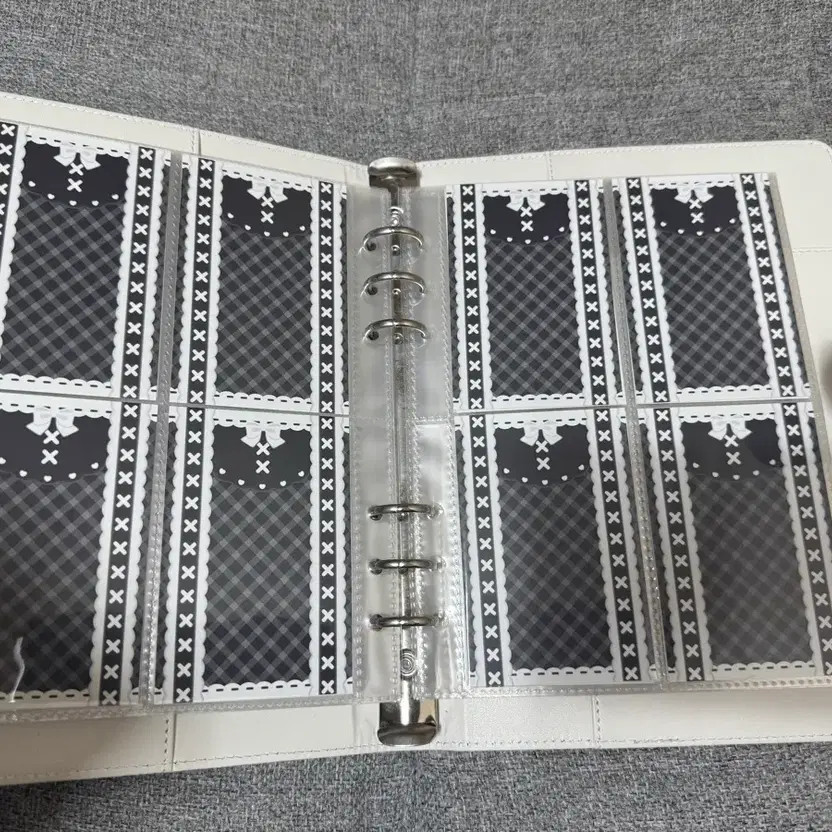 White Macaron Binder for Sale