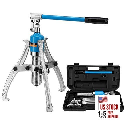 20T Hydraulic Gear Puller Set Wheel Bearing Puller Kit 2 or 3 Jaws Pulling