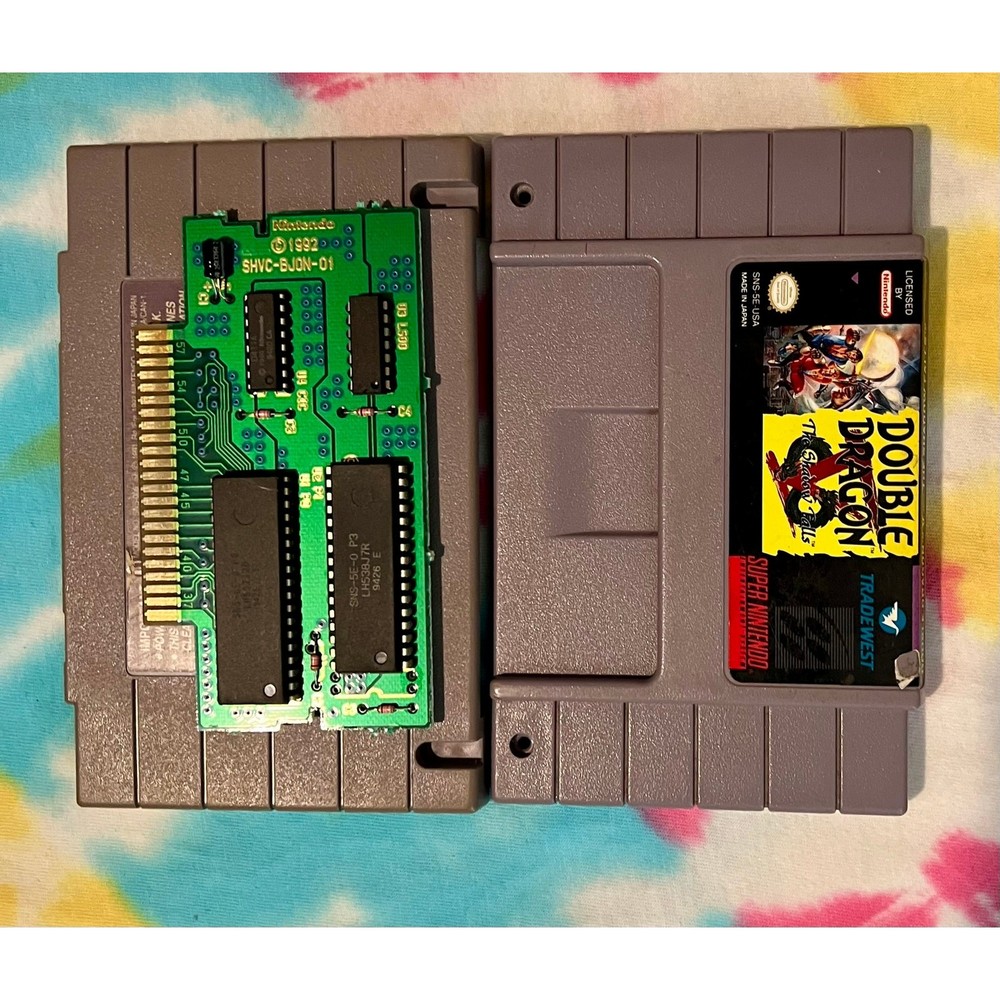 Double Dragon V The Shadow Falls SNES