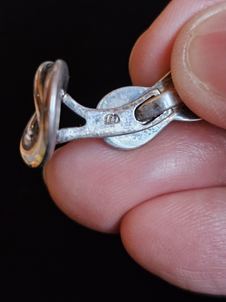 Antique Cufflinks 835 Silver.. German?