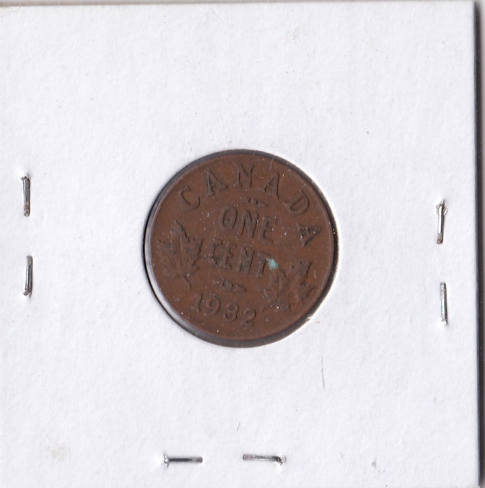 1932 Canadian Cent L6