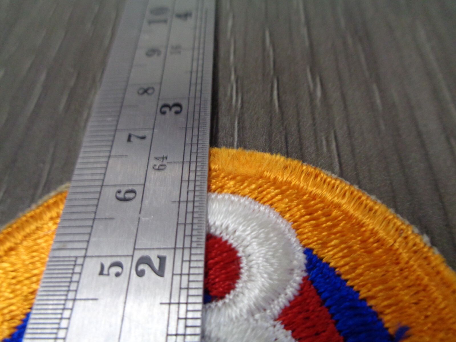 3RD US ARMY AIR FORCE *ORIGINAL* USAAF WWII/WW2 PATCH CUT EDGE NO GLOW