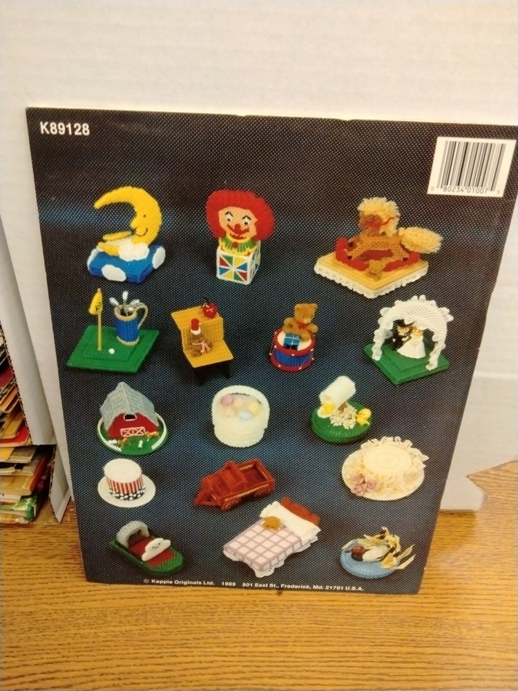 HEAR ME SING plastic canvas PATTERN BOOK #128 - Kount on Kappie