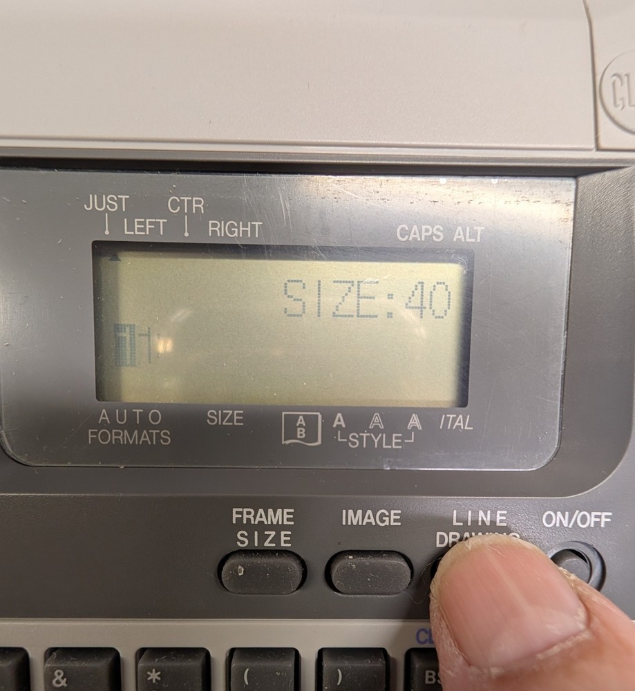 Brother P-Touch Stamp Creator Model SC-100 - Pre-owned