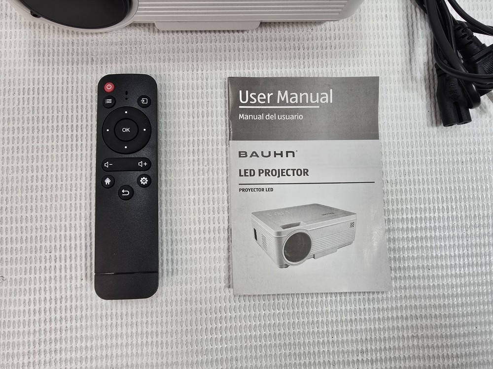 Braun Projector P3 Slim Tested Working Hdmi Component White