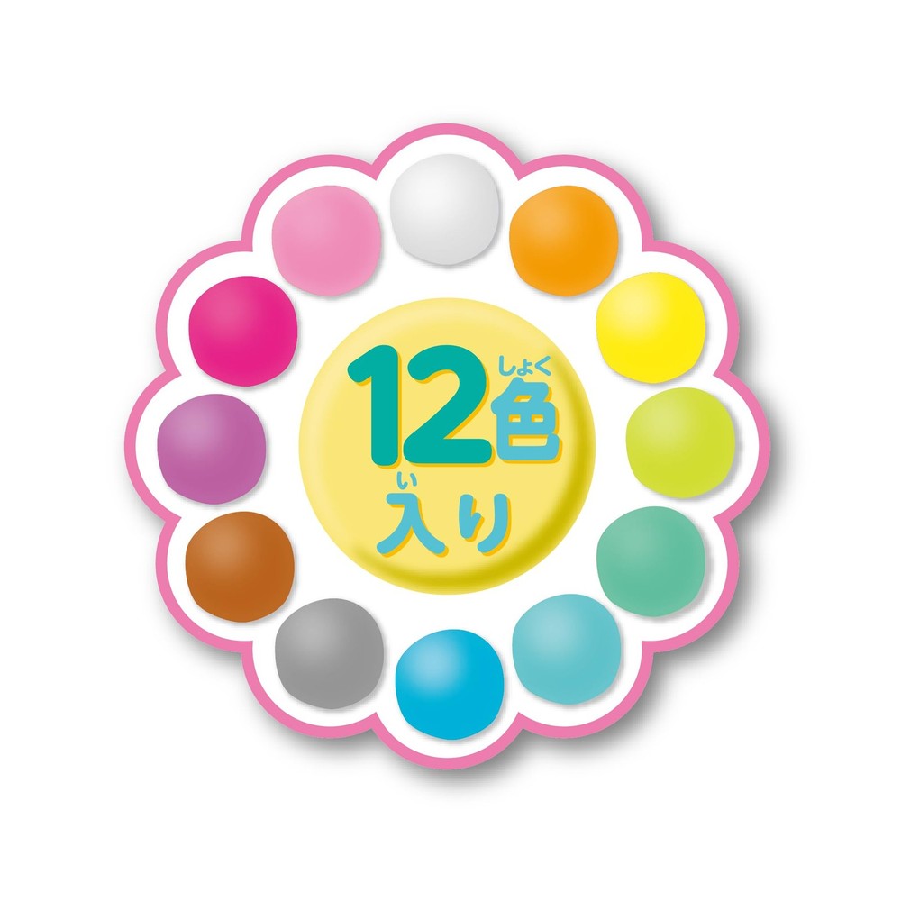 AGATSUMA Rice Clay Pastel 12 colors