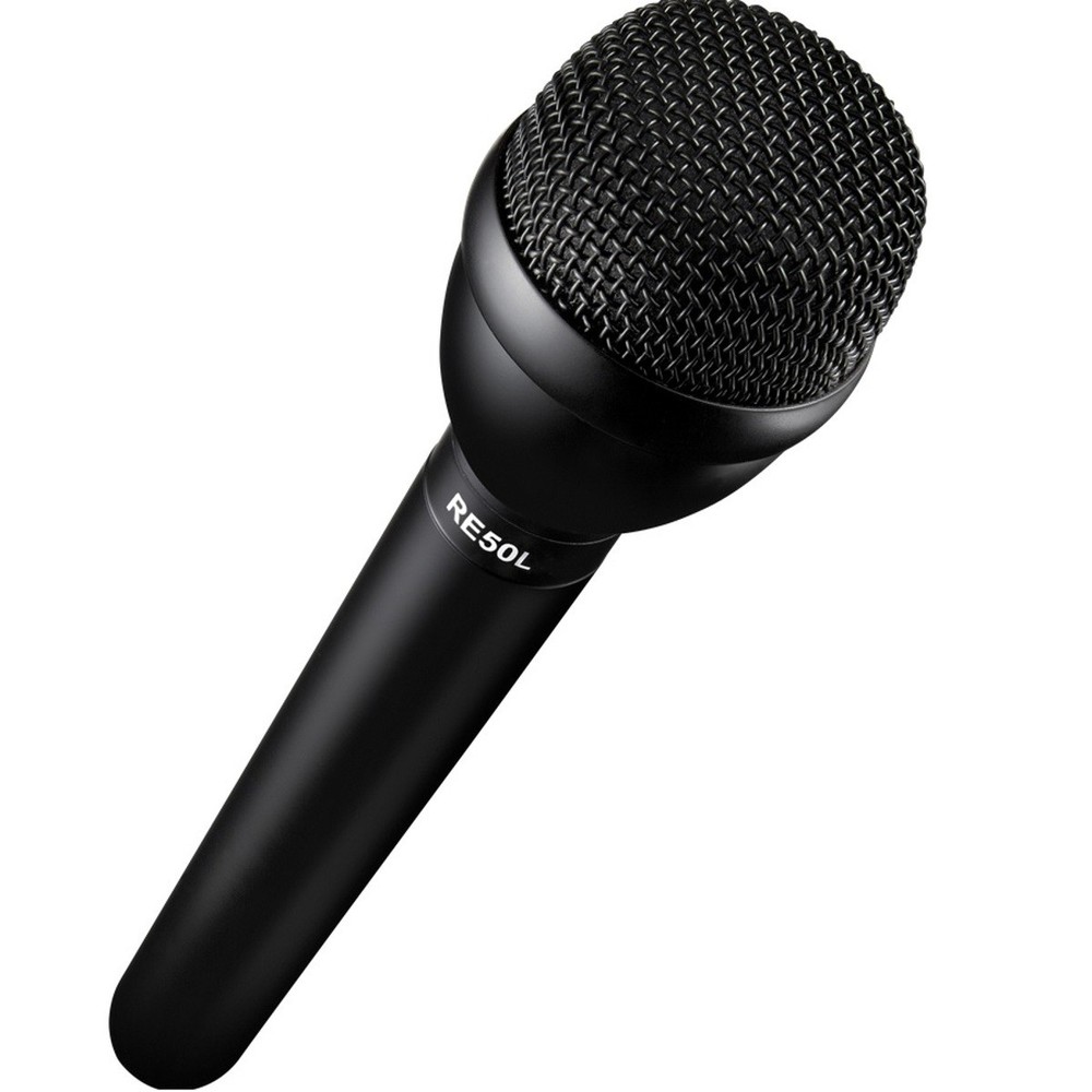 Electro-Voice RE50L Handheld Omnidirectional Interview Microphone with Long Hand