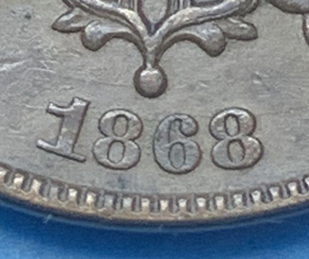 1868 Two Cent Piece – Sharp – High Grade Example ✨Beautiful Early U.S. Copper