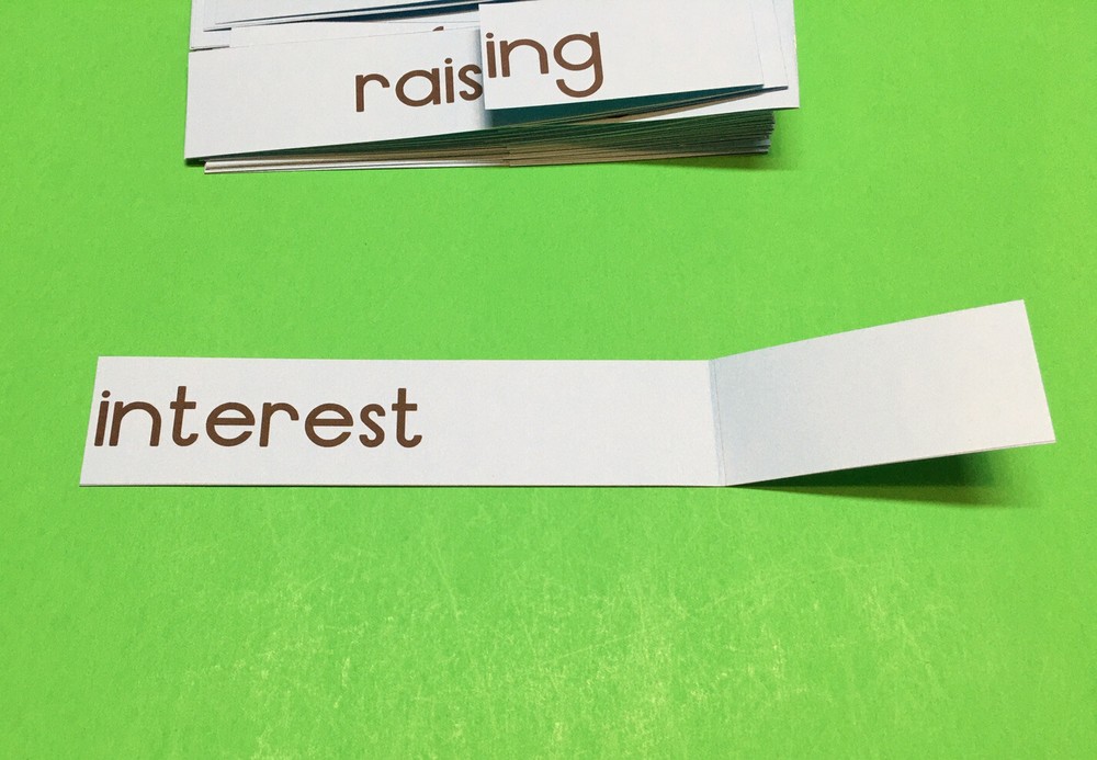 Word Ending “ ing ” Inflectional Ending Cards - Reading Activity Word Study