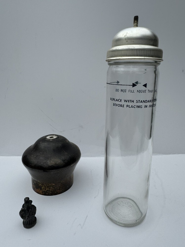 Vintage Silver Plated Glass Carafe
