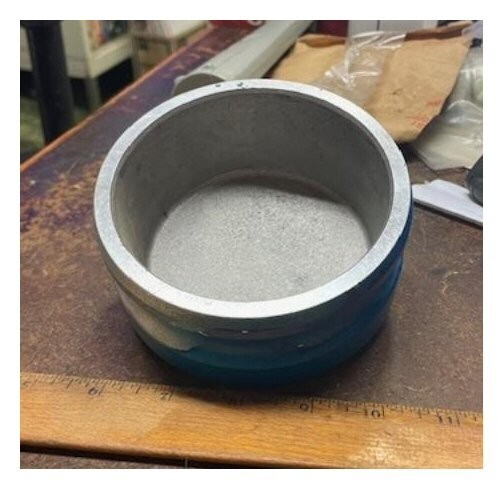 Aluminum 4” (?) Camlock Pipe Plug