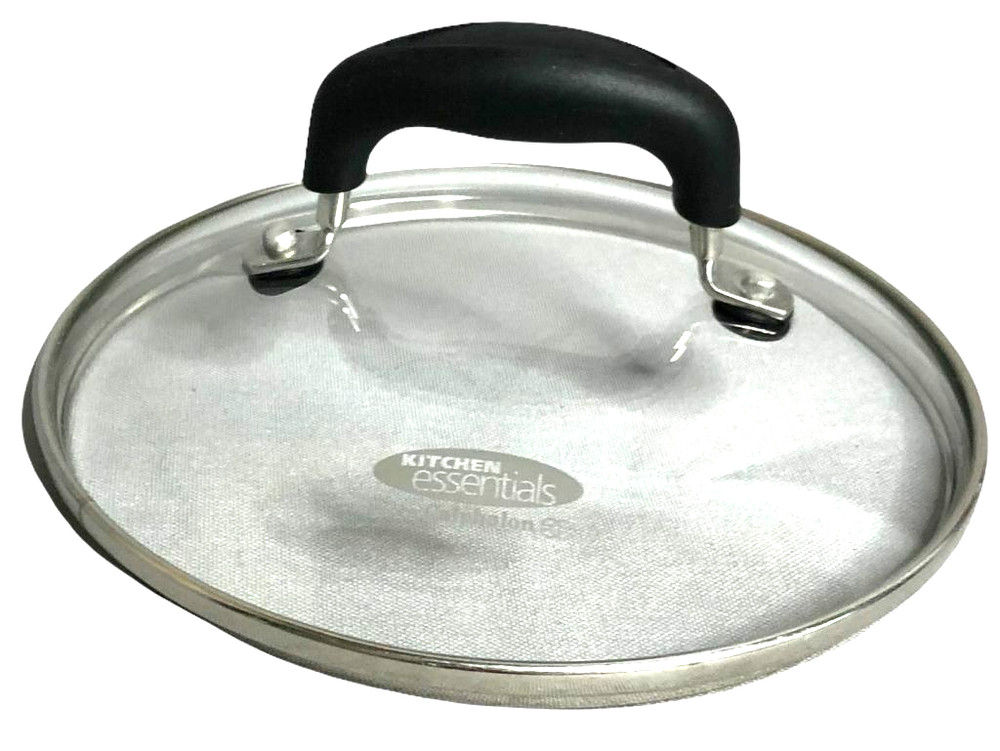 Calphalon Kitchen Essentials Replacement Glass Pan Lid Inner 6 5/8" Outer 7"