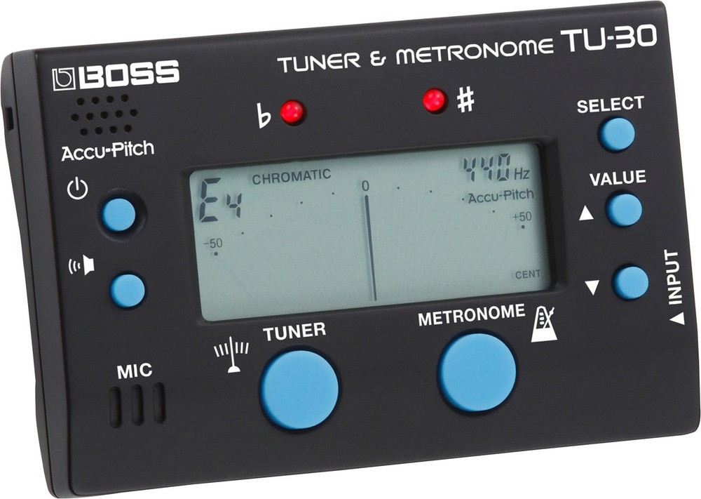 BOSS TU-30 Cromatic tuner & metronome