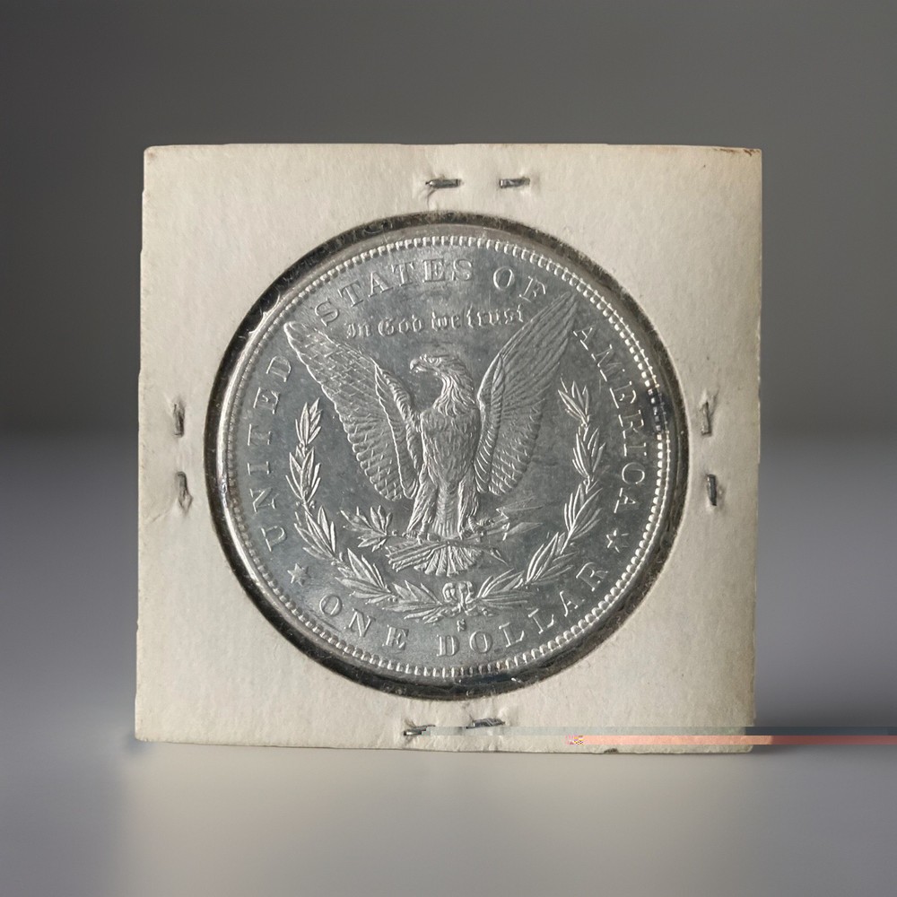 1879 S Silver Morgan Dollar - R40
