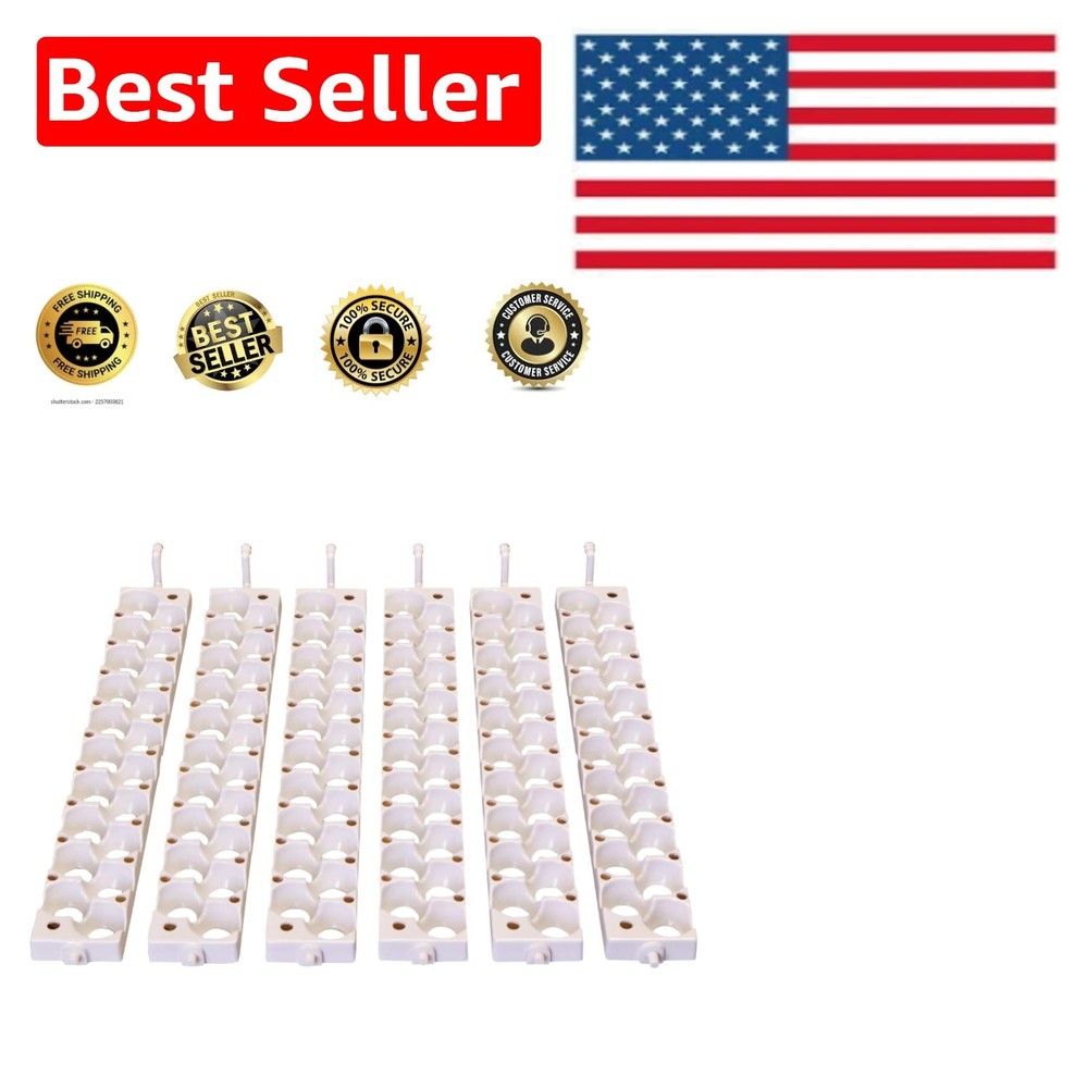 120 Capacity Quail Rails for 6300 Automatic Turner - Efficient Egg Incubator