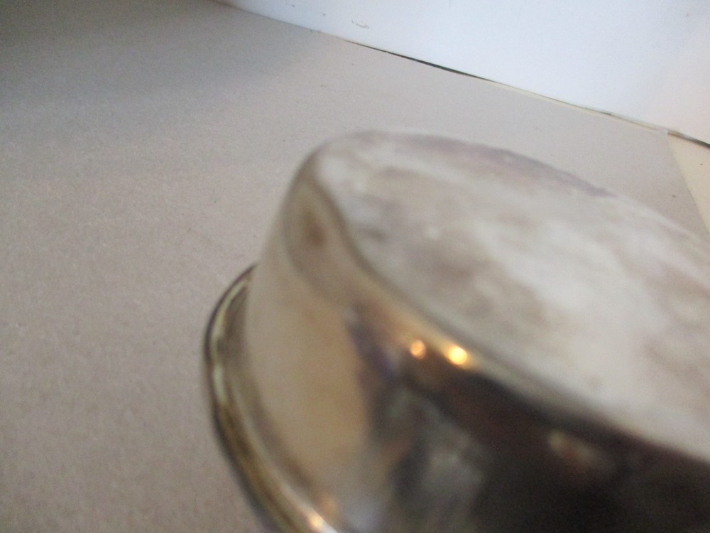 Vintage-Silverplated Alcohol Burner Chaffing Dish Warmer