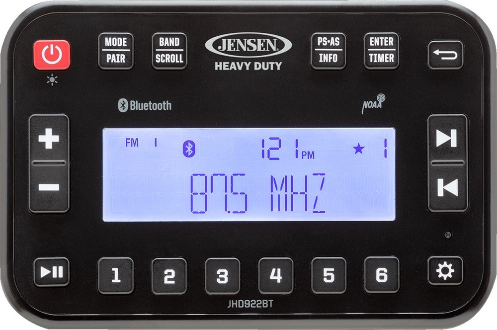 JENSEN JHD922BT Bluetooth Stereo