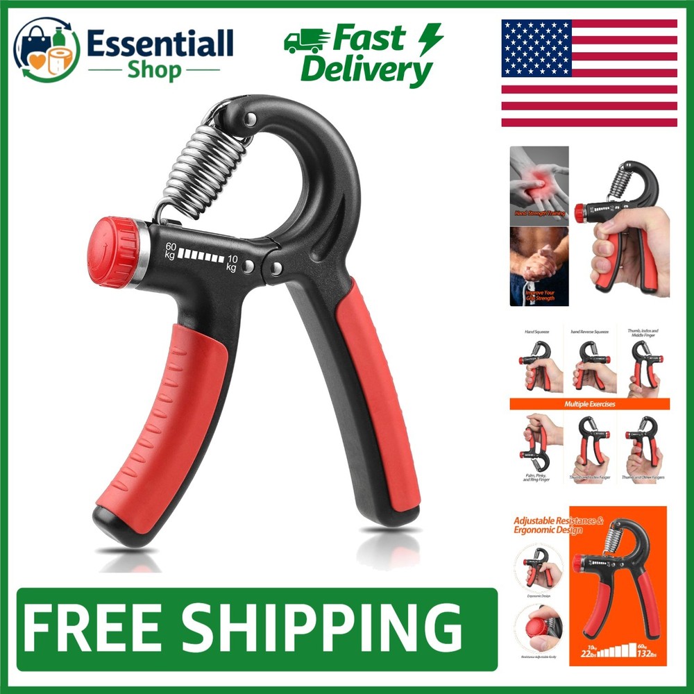 Ergonomic Grip Strength Trainer - Enhance Your Grip & Forearm Strength Anywhere