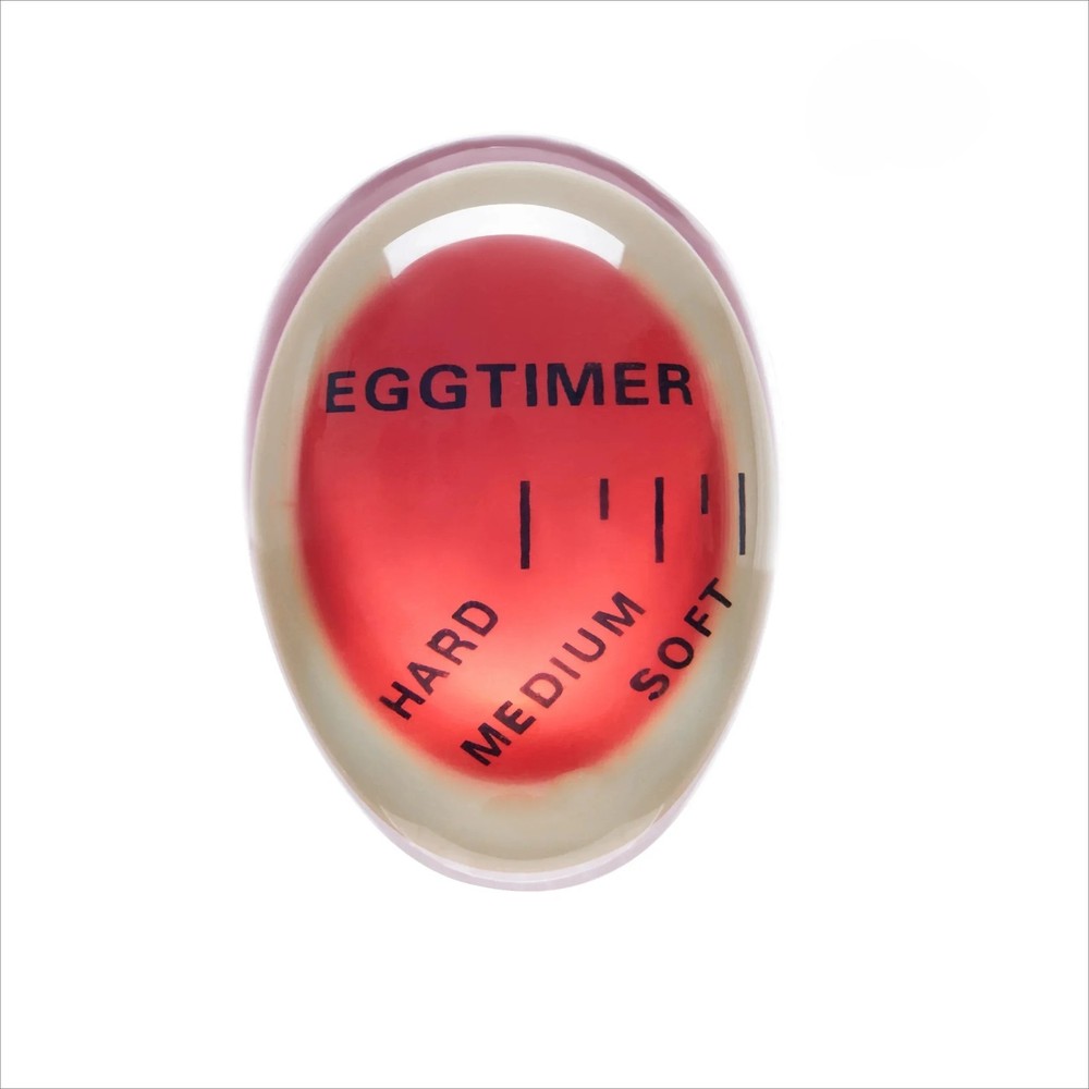 1x Egg Timer, Color Changing, Hard & Soft Boiled Indicator,