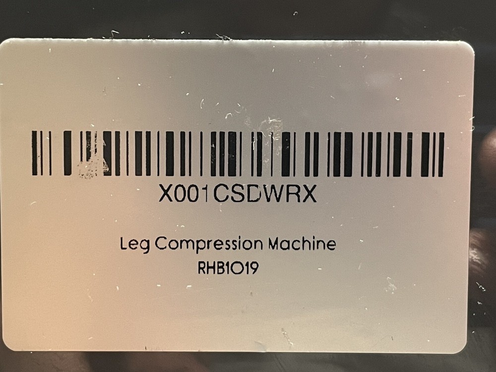 Vive Leg Compression System, pump only. No accessories. Model RHB1019