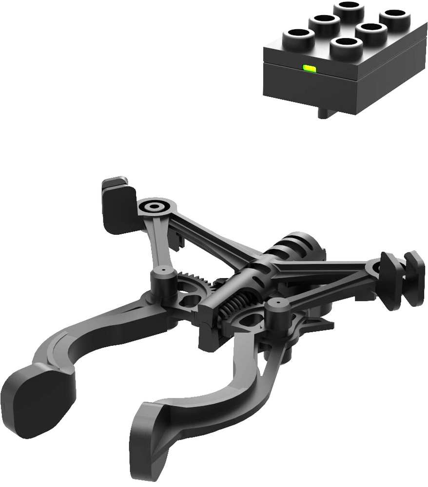 2 PACK - Parrot PF070264 Fun Mambo Camera Accessory, Grabber, Black