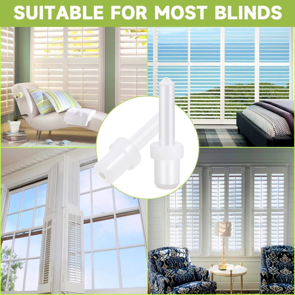 60pcs Shutter Replacement Pins Windows Shutter Supplies Replacement Parts US