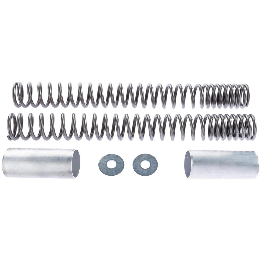 Wirth fork spring set 2090 polished, sleeve 1218