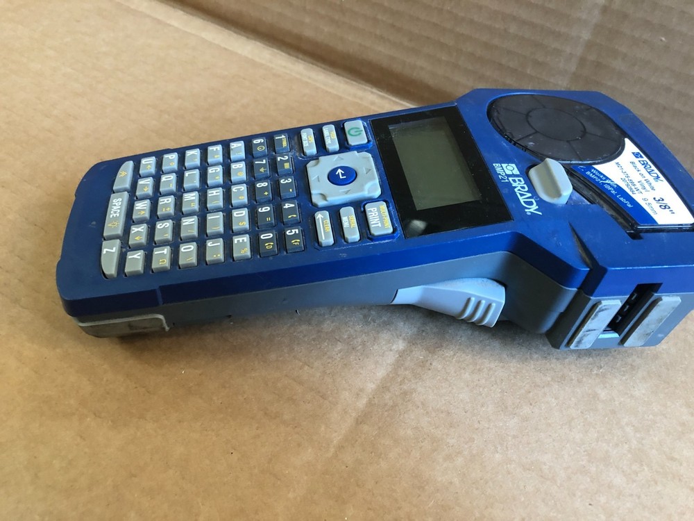 BRADY BMP21 Label Printer AS/IS Untested