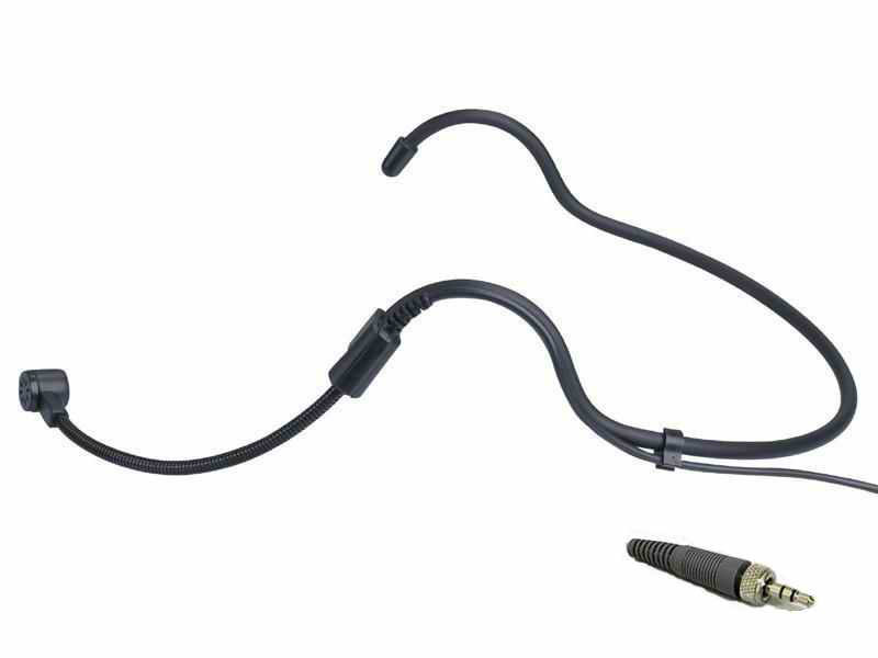 Dual Head Headset Headworn Microphone mic for Sennheiser Wireless EW System