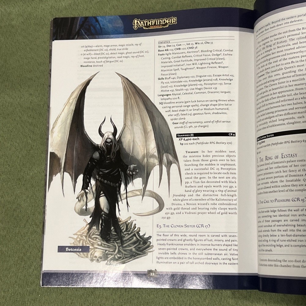 D&D D20 Paizo Pathfinder The Moonscar
