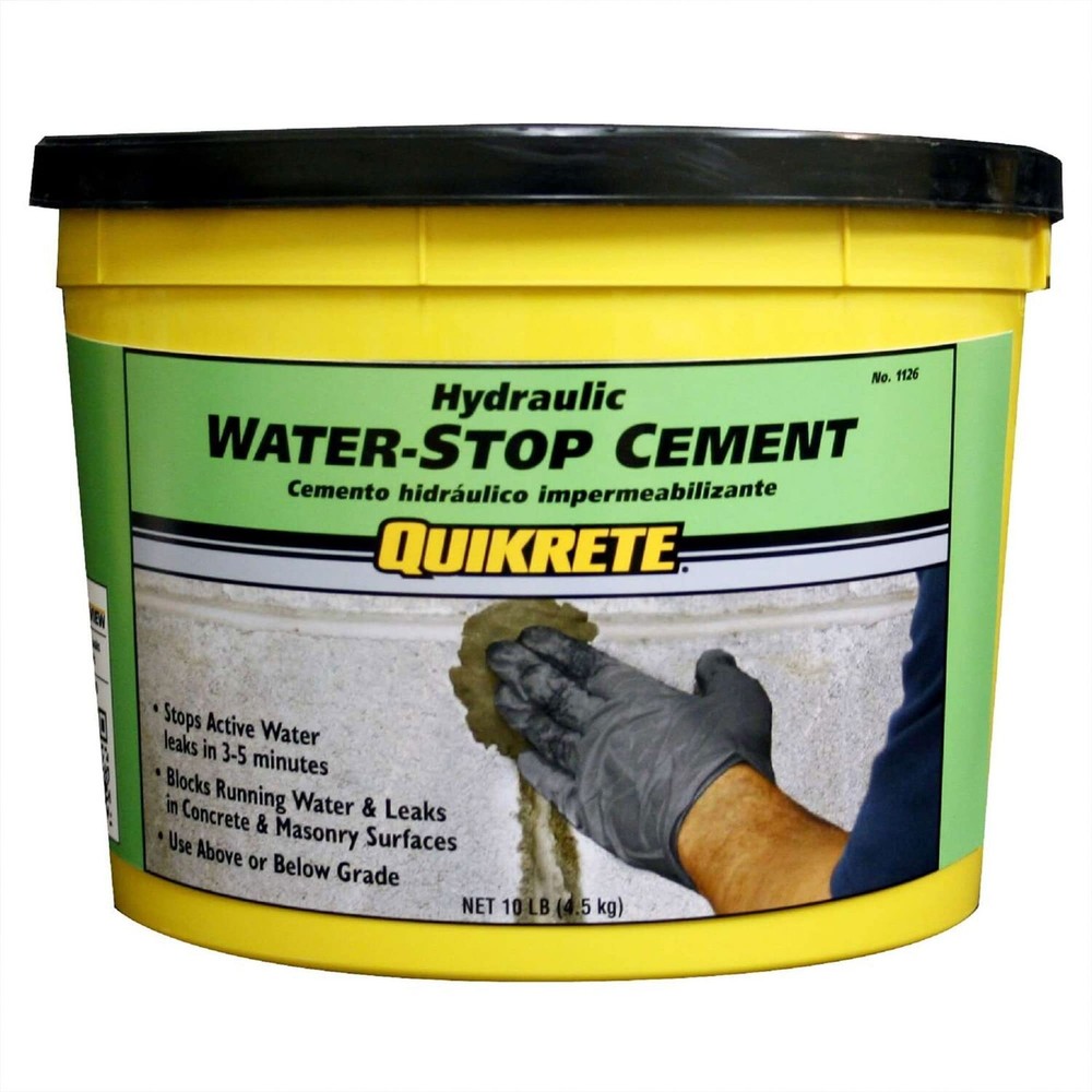 Rapid Setting Hydraulic Cement for Quick Concrete Patch - 10 lbs