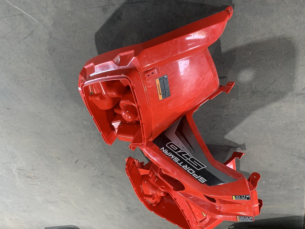 Front Cab, Indy Red - 2017 Polaris Indy 550 ES