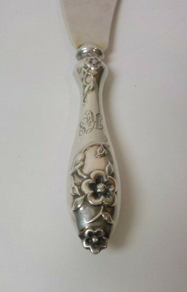 Finland 813 Silver 7" Cheese Server, 30 grams, Monogram "K S"