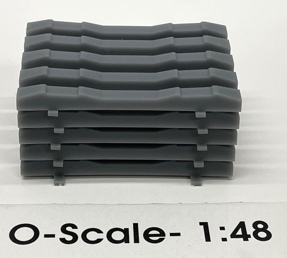 O Concrete tie stack