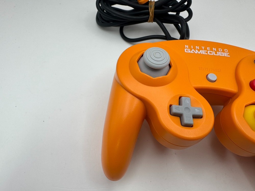 Nintendo GameCube Controller Orange DOL-003 Wired Controller Japan