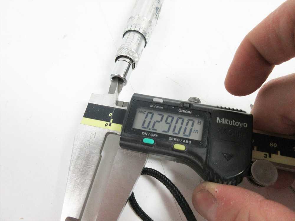 TOHNICHI ADJUSTABLE TORQUE SCREWDRIVER 1/4" HEX DRIVE RANGE 1-6 LBF/IN