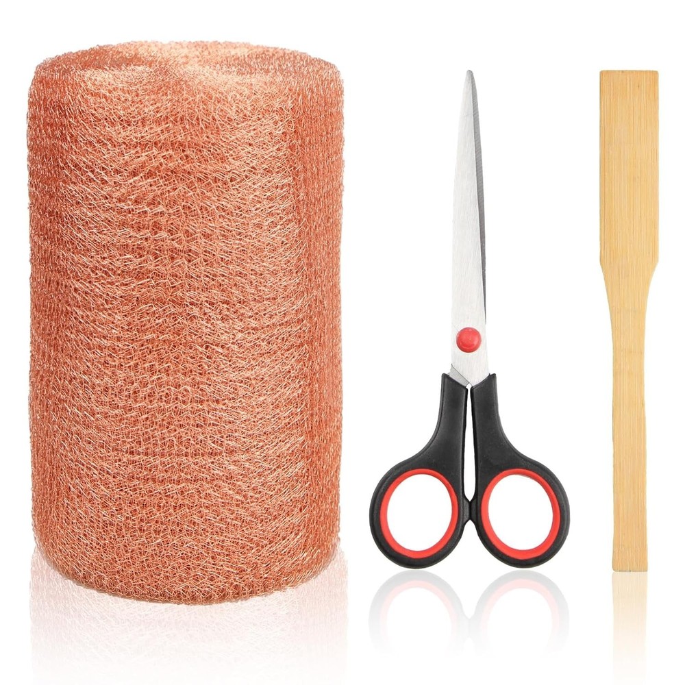 5 in x 35 ft Copper Mesh Roll for Effective Rodent & Pest Proofing Solutions