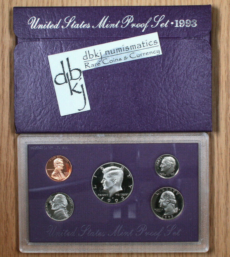 1993 S Clad Proof Set - US Mint - OGP