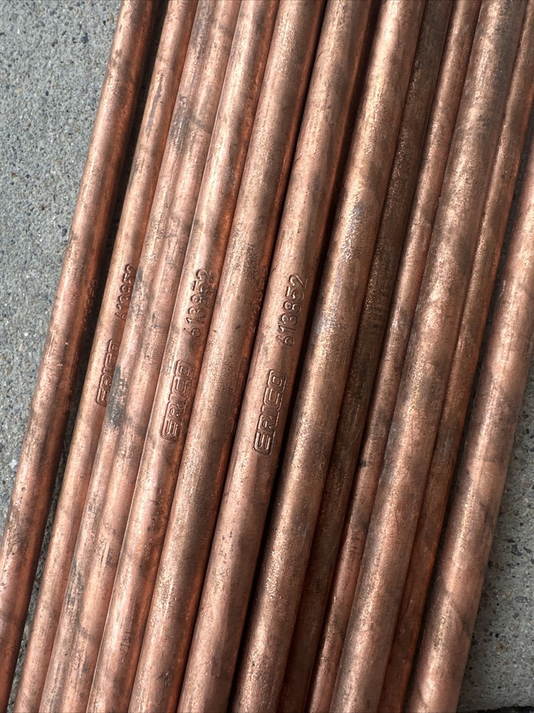 Qty 20 ERICO Ground Rods 613852 5 Ft